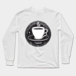 gothic coffee cup Long Sleeve T-Shirt